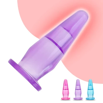 Želé Malý Prst Sex Hračky Anální Plug Butt Plug Anální Stimulátor Sexuální Hračky pro Ženy, Muže, Erotické Dospělých Produkt Hra Vodotěsné