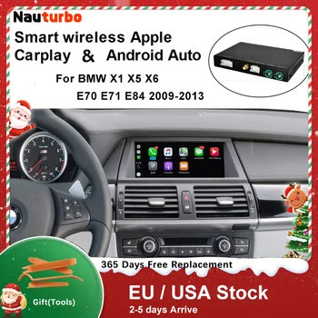 Bezdrátové CarPlay pro BMW CIC/CCC System X5 E70 X6 E71 2008-2013 X1 E84 2009-2015, s operačním systémem Android Mirror Link Funkce AirPlay