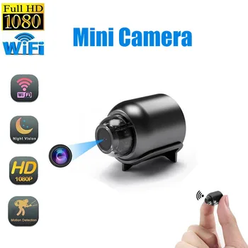 Nejnovější Mini Wifi Kamera, Mikro kamery Full HD 1080P Domácí Bezpečnostní Kamery, Detekce Pohybu, Noční Vidění