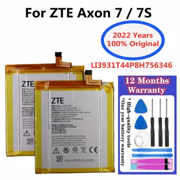 Vysoce Kvalitní předním 3320mah Li3933T44P6h756346 Originální Baterie Pro ZTE Axon 7 / Axon 7S A2017 A2017G A2017U A2018 Telefon Baterie +Nářadí