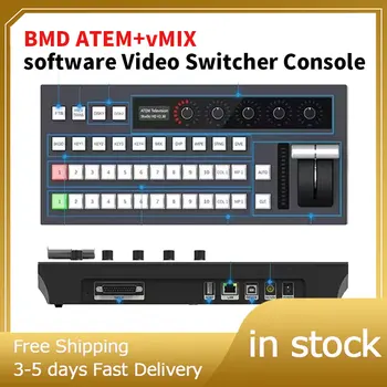 Helian BMD atem+ vMix software rozvaděč ovládací panel Audio mixer Blackmagic Atem ovládání stream switcher
