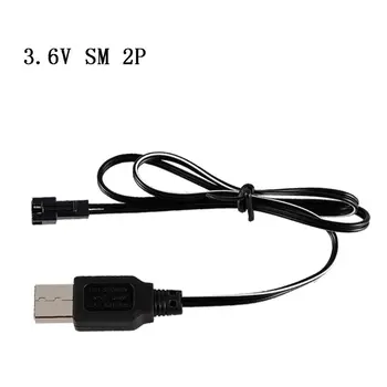 1KS 3,6 V 2P 250mA SM plug USB Nabíječka s Led Indikátor Nabíjení Kontrolka Pro NiMH NiCD RC Auto Robot Hračky na Baterie
