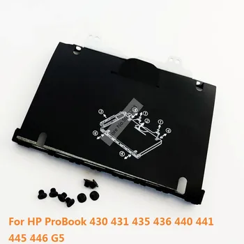 SATA Pevný Disk HDD SSD Caddy Rám Zásobníku Adaptér Držák se Šrouby pro HP ProBook 430 431 435 436 440 441 445 446 G5