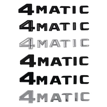 3d Auto Kufr 4MATIC Znak Odznak Logo Pro Mercedes Benz B C E S CIA GLA, GLE ML 200 220 205 320 350 4matic Dopisy Příslušenství