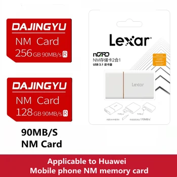 NM karta 128/256GB nano paměťové karty Huawei Mate40 Mate30 mate 20X Pro P20 P30 P40 Pro series NM/SD/USB/Typ -C Lexar čtečka karet