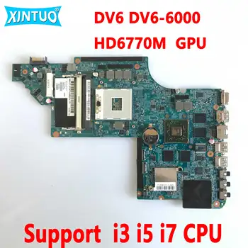 665343-001 650799-001 641489-001 základní Deska pro HP Pavilion DV6 DV6-6000 Notebook základní Deska HM65 DDR3 HD6770M GPU 100% Testováno