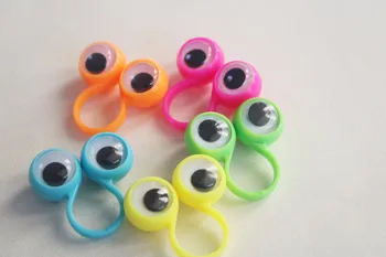10ks mix barev pohyblivá hračka oči, 35x18mm kreslený oči pro zjištění řemeslníci