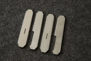 Vlastní Vyrobené ze Slitiny Titanu TC4 Šavle Nůž Náhradní Váhy s Tritiem, Plynové lampy, 91 mm pro Švýcarský Armádní Nůž DIY Mod