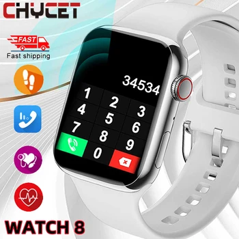 2022 Nové V IWO Chytré Hodinky Muži Series 8 Volání Bluetooth Smartwatch, Fitness Tracker Ženy, Srdeční Frekvence, Krevní Tlak Digitální Hodinky