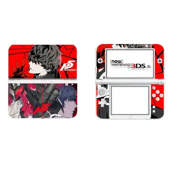 Persona 5 Kompletní Kryt Obtisk Kožní Nálepka pro NOVÉ 3DS XL Kůže Samolepky pro NEW 3DS LL Vinyl Protector Kůže Nálepka