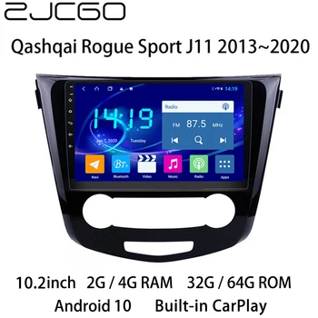 Auto Multimediální Přehrávač, Stereo GPS DVD Navigace NAVI Android Displej Monitor pro Nissan Qashqai, Rogue Sport J11 2013~2020
