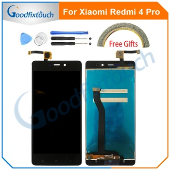 LCD Displej Pro Xiaomi Redmi 4 pro prime LCD Displej Dotykový Displej Digitizer Shromáždění Pro Redmi 4pro 100% Testováno Vysoce Kvalitní NOVÉ