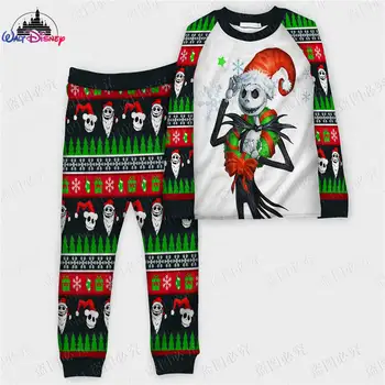 Disney 2022 noční Můra, Než NÁM velikost 3D tisk ve Vysoké Kvalitě Ošklivé Vánoční rodič-dítě outfit pyžama oblek
