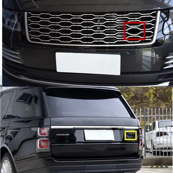 Oválné Logo Odznak Rám Obtisk Nálepka pro Land Range Rover Evoque Objev Sportovní Přední Mřížka Zadního Kufru Černá Zelená Zlatá
