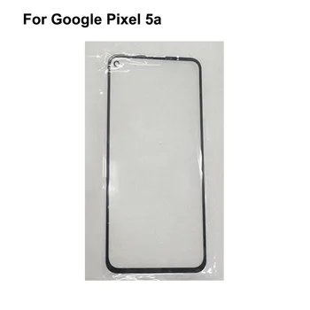 Pro Google Pixel 5a Přední LCD dotykový displej Sklo Objektivu Pro Google Pixel 5 Dotykový Panel Vnější Sklo Obrazovky bez flex