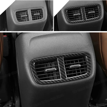 Pro Buick Regal Opel Insignia 2017 2018 2019 ABS oceli, vnitřní Zadní klimatizace Otvor Kryt Střihu Samolepka auto příslušenství