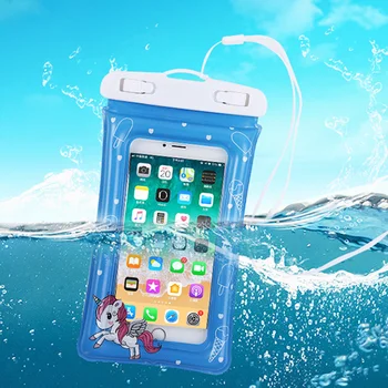 Transparentní Vodotěsný Telefon Těsnící Vak Drifting, Potápění, Plavání Ochrany Mobilní Telefon Vodotěsný Kryt Pláž Plavat Pvc Sáčku