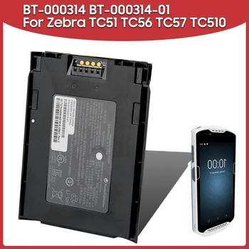 Originální Náhradní Baterie 4300mAh BT-000314 BT-000314-01 BT-000443 Pro Zebra TC51 TC56 TC57 TC510 Skener Baterie