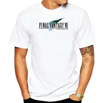 Pánské Hru Final Fantasy VII FF7 Tričko Bílé 100% Bavlny s Krátkým Rukávem O-Neck Topy tričko T Košile 3 Styly