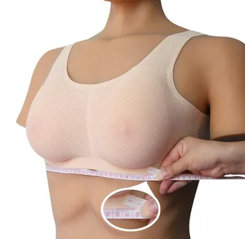 C Dcup ve tvaru kapky umělé prsa s spodní prádlo set falešné prsní epitézy podprsenka CD cross-dressing silikonové falešné prsa prsa