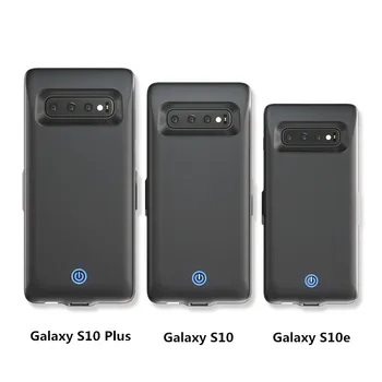 6000mAh Baterie Nabíječka Pouzdro Pro Samsung Galaxy S10/S10e/S10 Plus Ultra Tenký Power Bank Nabíjecí Kryt Baterie Případě