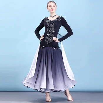 Nové Taneční Soutěže Taneční Šaty, Ženy Tango moderní Valčík Taneční kostýmy pro Dospělé Vysoké Kvality taneční Sál Taneční Šaty