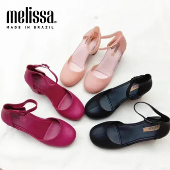 Melissa Femme Vysoké 2021 Ženy Ploché Sandály Značky Melissa Ženy Jelly Boty Ženy Jelly Sandály Ženy Jelly Boty