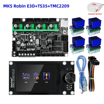 MKS Robin E3D základní deska Creality Ender3 CR-10 upgrade díly 3D tiskárny 32bit kontrolní karta kompatibilní TS35 dotykový displej