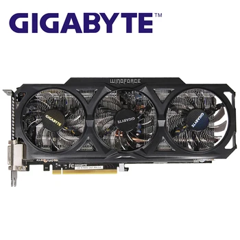 GIGABYTE GV-N760OC-2GD Grafické Karty 256Bit GDDR5 N760 GTX 760 Rev. 2.0 Grafická Karta nVIDIA Geforce GTX760 Hdmi Dvi Karty