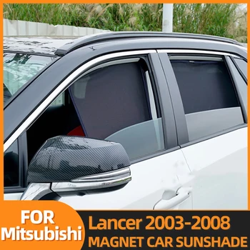 Pro Mitsubishi Lancer 2003-2008 Auto Sluneční Clony Štít Magnetické Přední Sklo Rám Závěs Zadní Boční Okno, Sluneční Clony Clona