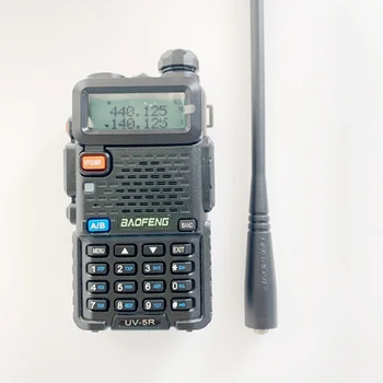 Původní Baofeng Anténa SMA-Female 17CM Dual Band VHF/UHF 136-174MHz/400-520MHz Pro UV-82 UV-5R Baofeng Walkie Talkie Rádio