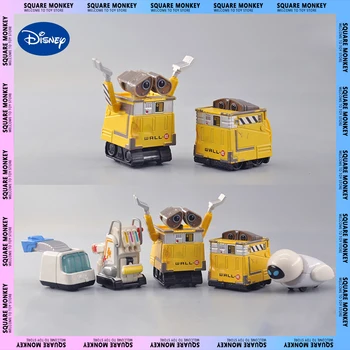 Disney Doplňky Wall-e, Robot Wall E Eve Pvc Akční Obrázek Model Panenky, 5 cm, 5 Druhů Figurka Hračky pro Kluky Děti, Dítě, Hračka Měřítku