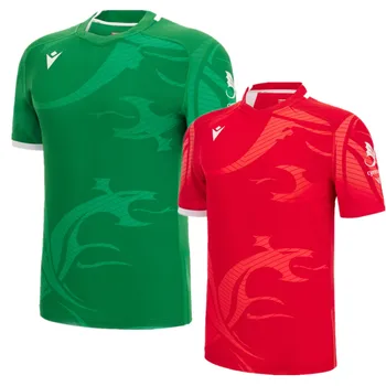 Wales RUGBY JERSEY 2023 domov daleko t-shirt 2022 2023 Welsh rugby košile velké velikosti 4xl 5xl Vlastní jméno a číslo
