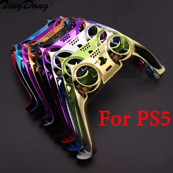 Pozlacené ozdobné pásy PRO PS5 ovladač joysticku zvládnout PC dekorační lišta pro Sony PS5 Controle dekorativní shell kryt