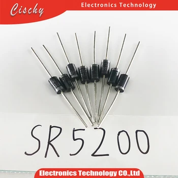 20KS MBR5200 MBR5200A SR5200 = SB5200 Texiao line 200V 5A Schottkyho usměrňovací dioda a originální Skladem