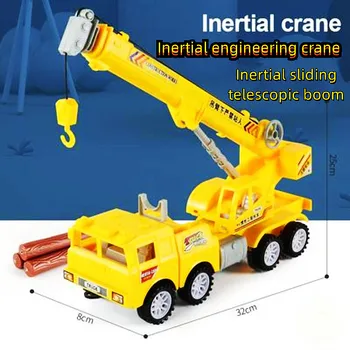 1:55 Velký Stavební Jeřáb Hračka Simulace Crane Dítě Jeřáb Model, Simulace, Konstrukce Vozidel Setrvačnost Automobilu Hračky
