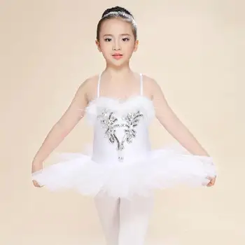 Bílé dětské Labutí Jezero Kostým, Děti, Balet, Tanec, Kostým Fázi Profesionální Baletní Tutu Šaty Pro Dívky