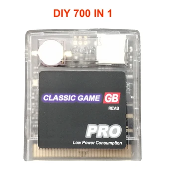 Čína verze 700 v 1 DIY EDGB gameboy hry, kazety, vhodné pro everdrive série GB, GBC SP herní konzole