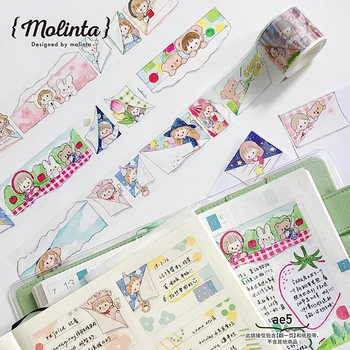 1ks/spoustu DIY Japonský Papír Dekorativní Lepící Páska krásná série Washi Pásky/Maskovací Pásky, Samolepky