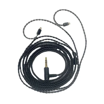Nové 0.78 mm 2 Pin Upgrade Kabel Pro Weston TFZ 1964 W4r Sluchátka Měděný Kabel pro IPhone Android IOS IE40 MMCX 0.78 IE80 QDC