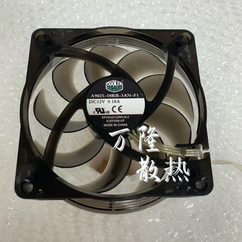 Původní Cooler master A9025-18RB-3AN-F190MM 100x100x25mm Kruhový ventilátor 82mm rozteč děr Pro CPU Chladicí ventilátor 12V 0.18 s 3pin