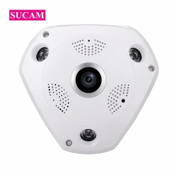 5MP POE IP CCTV Kamery ONVIF 180 Stupňů Široký Úhel Detekce Pohybu Dome Video Dohled Domů Bezpečnostní Kamery 20M Infračervené