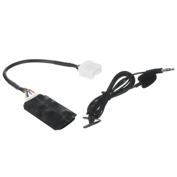 Auto Rádio Audio Adaptér Bluetooth Aux Kabel Mikrofonu Handsfree pro Honda Accord Civic CRV Fit Siming Odyssey