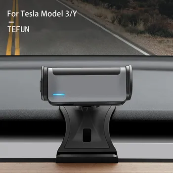 TEFUN pro Tesla Model 3 Model Y 2021 2022 Držák Mobilního Telefonu Mobilní Telefon, Elektrický Držák Stojan Model Y Příslušenství