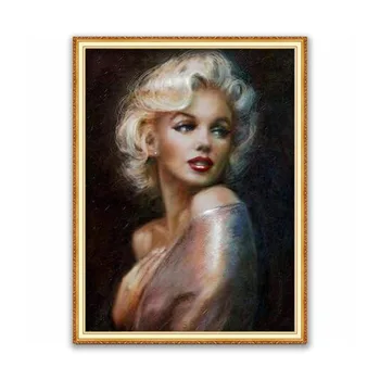 Marilyn Monroe DIY Kříž Steh Vyšívání 11CT Výstroje Řemesla Vyšívání Sada Tištěné Plátno Bavlněné Vlákno, Domácí Dekorace Design