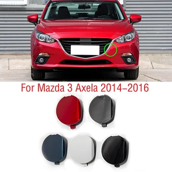 Auto Přední Nárazník Tow Hook Odnímatelný Kryt Pro Mazda 3 Axela 2014 2015 2016 Trailer Tahání Očí Kryt Víka Černá Bílá Stříbrná Červená
