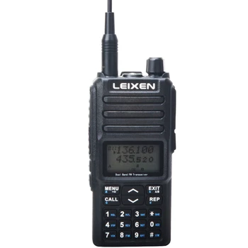 LEIXEN UV-25D Walkie Talkie Skutečné 20W 10-20KM VHF 136-174MHz UHF 400-480MHz Dual Band Dual Pohotovostním režimu Duální Příjem VOX FM Rádia