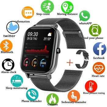 H10 Chytré Hodinky Muži Ženy Volání Bluetooth smartwatch Muže Sport Fitness Tracker Vodotěsné LED Full Touch Screen Pro Android ios