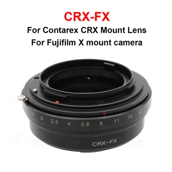 CRX-FX Mount Adapter Kovu s clonový kroužek pro Contarex CRX Mount Objektiv pro Fujifilm X mount kamery XT-1/2/3/4/20/30,XS-10 atd.
