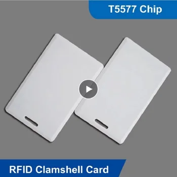 EM4305 T5577 Prázdné Karty, RFID Čipové Karty 125 Khz Zkopírovat Přepisovatelné Zapisovatelný Přepsat Duplicitní 125Khz RFID T5577 Zapisovatelný Tlustý